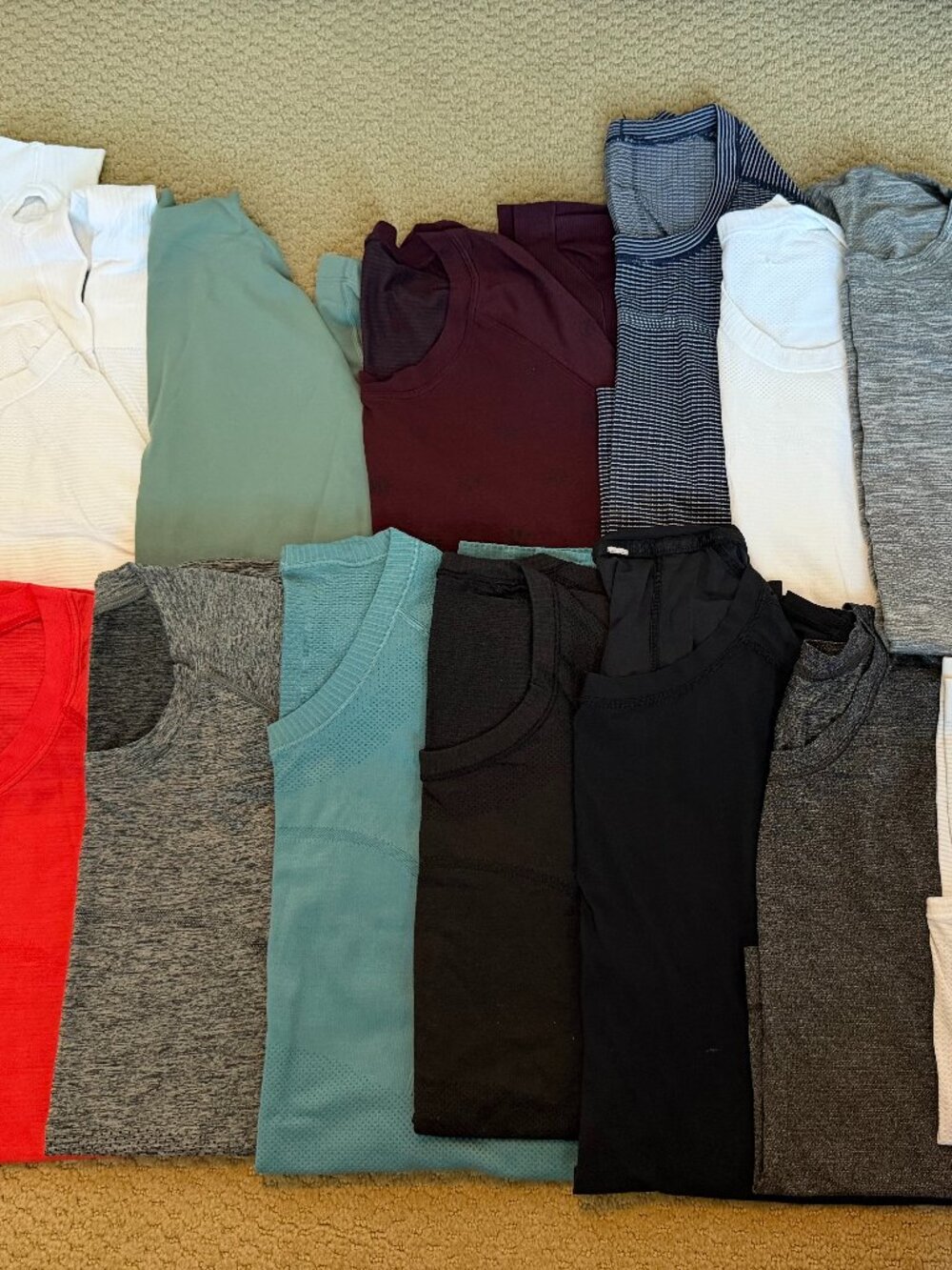Lululemon Swiftly Tech T-Shirts, Long Sleeve, Racerback